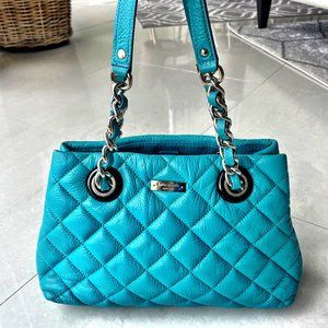 Quilted Teal Kate Spade ♠️ Gold Coast Small Maryanne